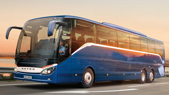 Ônibus Comfortclass Setra S 415 GT-HD para viagens longas