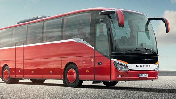 Ônibus Comfort Class Setra S 515 GT-HD para viagens longas